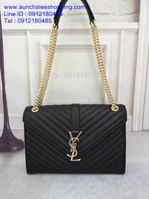 Saint Laurent Paris leather shoulder bag Top Hiend Size 32 cm งานหนังแท้ สวยเหมือนแท้ งานคุณภาพดีน่าใช้