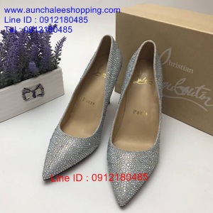 Christian Louboutin heels เกรด Hiend งานหนังแท้ งานสวยปั๊มแบรนด์คมชัด