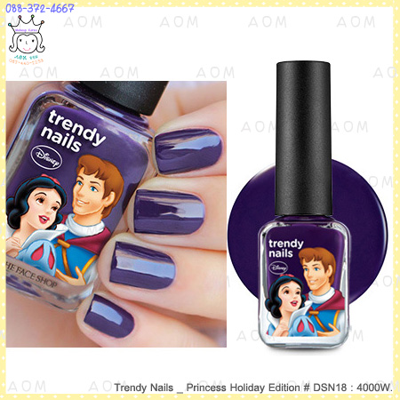 ( DSN18 )Trendy Nails  Princess Holiday Edition