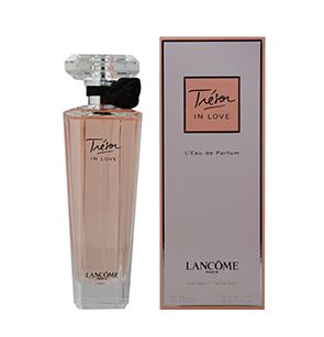 Lancome Tresor in Love Eau de Parfum 75ml. น้ำหอมที่ให้กลิ่นหอมหรูหรา หอมกลิ่นแนว Fruity Floral กลิ่นหอมโรแมนติก หอมอ่อนหวาน เหมาะกับทุกโอกาส ดูหอมสดใส เดลี่ยูส แต่จะฉีดออกงานเริ่ดๆ ก็ดูสวยเด่นไม่แพ้ใคร กลิ่นให้อารมณ์ที่บริสุทธิ์ สุนทรีย์ โรแม