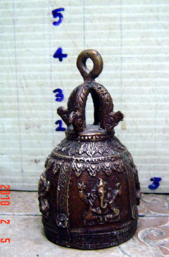 R032 ระฆัง ทองเหลืองโบราณ Antique Bronze Bell