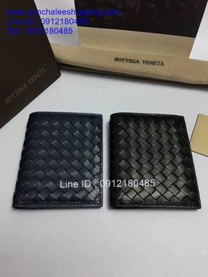 Bottega leather wallet งาน Hiend ทำจากหนังแท้ หนังนิ่มสวย งานคุณภาพดีน่าใช้คะ
