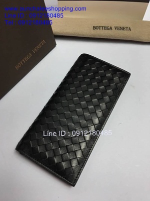 Bottega leather wallet งาน Hiend ทำจากหนังแท้ หนังนิ่มสวย งานคุณภาพดีน่าใช้คะ