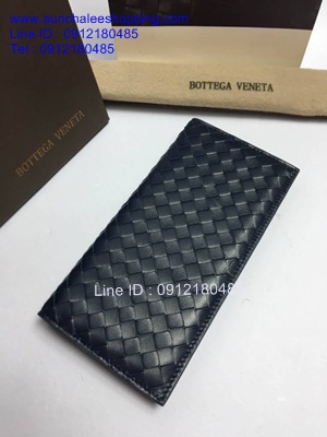 Bottega leather wallet งาน Hiend ทำจากหนังแท้ หนังนิ่มสวย งานคุณภาพดีน่าใช้คะ