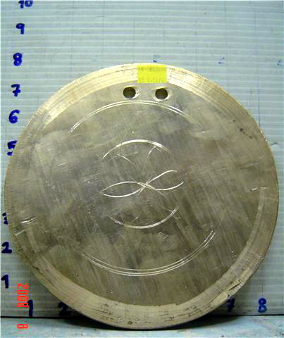 G001 ระฆังอินเดีย (กังสะดาน) Moon-shaped Bell