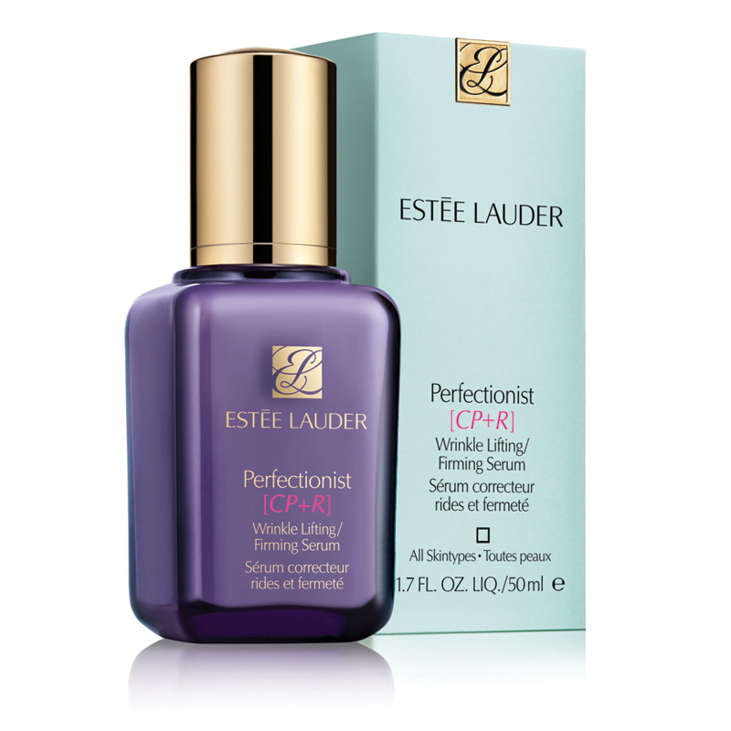 Estee Lauder Perfectionist CP+R Wrinkle Lifting/Firming Serum 50ml. เซรั่มยกระชับริ้วรอยที่ทรงพลัง เติมพลังสู่ผิวคุณ เพื่อลดเส้นริ้วรอยและรอยเหี่ยวย่นต่างๆ ได้อย่างรวดเร็ว ในทันทีที่ใช้,เส้นริ้วรอยและรอยเหี่ยวย่นต่างๆ จะดูเติมเต็มและเรียบเนียน