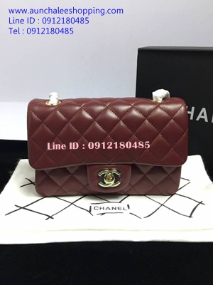 Chanal classic flap original leather size 20 cm งานสวยเหมือนแท้มากที่สุด 