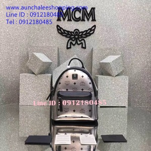 MCM backpack เกรด Top Hiend งานหนังแท้ ลายสวยคมชัด พร้อมส่งคะ