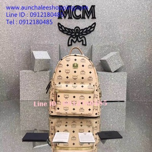 MCM backpack เกรด Top Hiend งานหนังแท้ ลายสวยคมชัด พร้อมส่งคะ