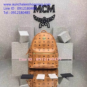 MCM backpack เกรด Top Hiend งานหนังแท้ ลายสวยคมชัด พร้อมส่งคะ