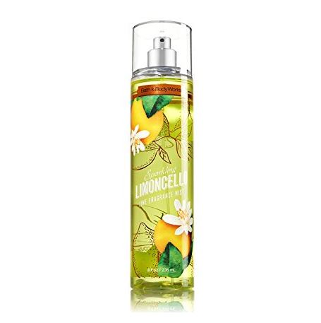 **พร้อมส่ง**Bath & Body Works Sparkling Limoncello Fine Fragrance Mist 236 ml. สเปร์ยน้ำหอมที่ให้กลิ่นติดกายตลอดวัน กลิ่นหอมเย็นสดชื่น ของมิ้นท์มะนาว ที่ตัดความเปรี้ยวให้หอมนุ่มพอดีกับกลิ่นมัคส์ เป็นการผสมผสานที่ลงตัวสุดๆ ใครชอบแนวหอมโทนผลไม้เย็นๆต้อง