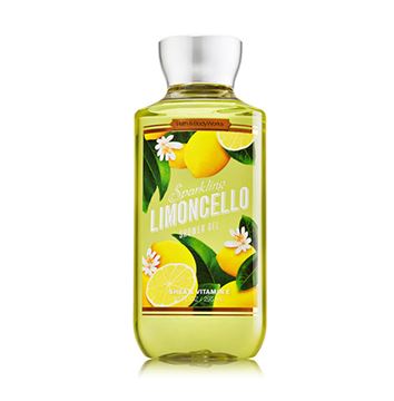 Bath & Body Works Sparkling Limoncello Shea & Vitamin E Shower Gel 295ml. เจลอาบน้ำกลิ่นหอมติดกายนานตลอดวัน เนื้อเจลเข้มข้นบำรุงผิวให้รู้สึกชุ่มชื่นตั้งแต่ครั้งแรกที่ใช้เลยค่ะ กลิ่นหอมเย็นสดชื่น ของมิ้นท์มะนาว ที่ตัดความเปรี้ยวให้หอมนุ
