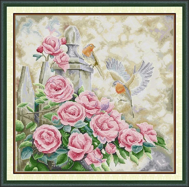 Rose garden (ไม่พิมพ์/พิมพ์ลาย)