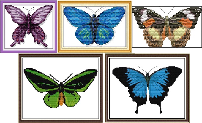 Butterflies (ไม่พิมพ์/พิมพ์ลาย)