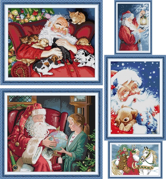 Santa Claus (ไม่พิมพ์/พิมพ์ลาย)
