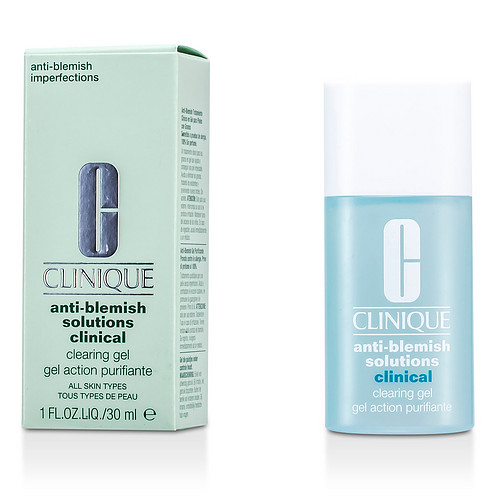 CLINIQUE Anti-Blemish Solutions Clinical Clearing Gel 30ml. เจลที่ช่วยลดการอักเสบของสิวเหมาะกับทุกสภาพผิว รักษาให้สิวหาย พร้อมป้องกันการเกิดสิวใหม่ ขจัดและผลัดเซลล์ผิว และควบคุมความมัน พร้อมสัมผัสผิวที่ดูดีขึ้นจนคุณพอใจ