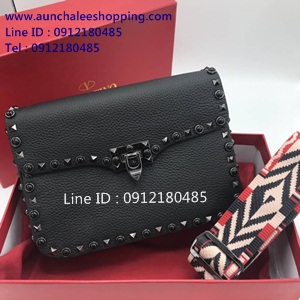 Valentino rock stud bag Top Hiend ทำจากหนังแท้ งานสวยมาก พร้อมสายสะพาย