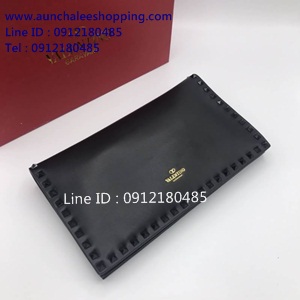 Valentino rock stud clutch Top Hiend ทำจากหนังแท้ งานสวยมาก มาพร้อมสายสะพายโซ่