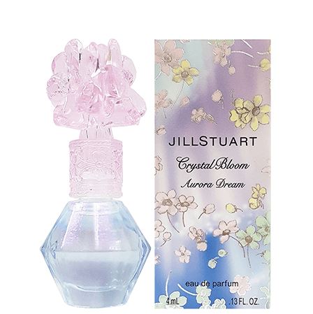 **พร้อมส่ง**Jill Stuart Crystal Bloom Aurora Dream Eau de Parfum 4ml. น้ำหอมแสนหวานที่สดชื่นและเย้ายวนที่สุดในโลก มอบกลิ่นหอมที่แสนผ่อนคลายและหอมหวาน กลิ่นหอมหวานจากส่วนผสมลูกเช่น ลูกแพร์ พีช จะมอบกลิ่นหอมที่แปรเปลี่ยนเป็นความสดชื่นของดอกไม้อันมีชีวิตชีวา