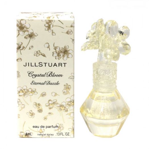 **พร้อมส่ง**Jill Stuart Crystal Bloom Eternal Dazzle Eau de Parfum 4ml. น้ำหอมที่แฝงด้วยเสน่ห์ในแบบผู้ใหญ่ ผสานกับความเซ็กซี่ คงไว้ซึ่งความโปร่งสบาย และกลิ่นหอมหวานของดอกไม้ที่ผลิบาน ท็อปโน้ตจะให้กลิ่นฟรุตตี้หอมหวานมีชีวิตชีวา ราวกับดอกไม้และผลไม้สุดสดชื่
