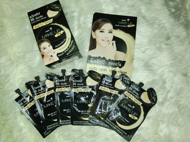 Nami Make Up Pro BB Wet To Powder BB  ( แพค 6 ชิ้น )  เนื้อครีม สูตรซุปเปอร์แมตต์ เน้นปกปิดฃปัญหาผิวควบคุมความมัน กันน้ำ กันเหงื่อ เนื้อครีมเบา เกลี่ยง่าย ไม่เป็นคราบ ไม่เหนอะหนะ ช่วยปกปิดริ้วรอย จุดด่างดำ