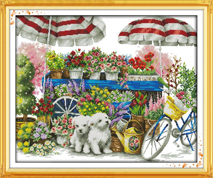 Flower Shop (ไม่พิมพ์/พิมพ์ลาย)