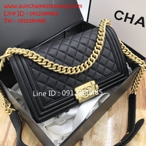 Chanal boy original leather งานหนังแท้ งานสวยเหมือนแท้