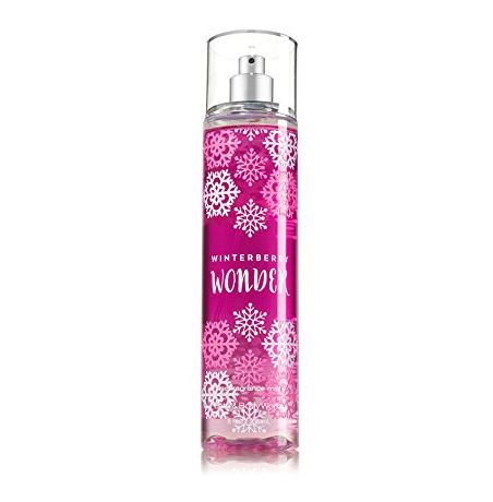 Bath & Body Works Winterberry Wonder Fine Fragrance Mist 236 ml. สเปร์ยน้ำหอมที่ให้กลิ่นติดกายตลอดวัน กลิ่นหอมแนวฟรุ๊ตตี้ กลิ่นเบอร์รี่เย็นๆ ผสมกลิ่นแอปเปิ้ล เป็นกลิ่นที่หอมผลไม้แบบสดชื่นเย็นๆค่ะ