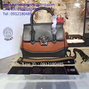 Versace Pallazzo bag เกรด Top Hiend  size 26 cm งานหนัแท้ หนังนิ่มสวย 