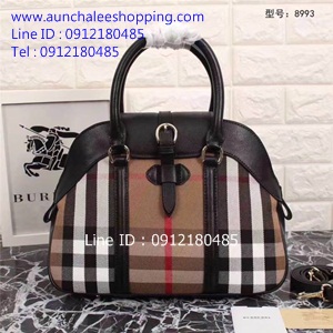 Burberry leather shoulder bag Top Hiend size 33 cm หนังแท้คุณภาพดีน่าใช้ งานสวยเหมือนแท้