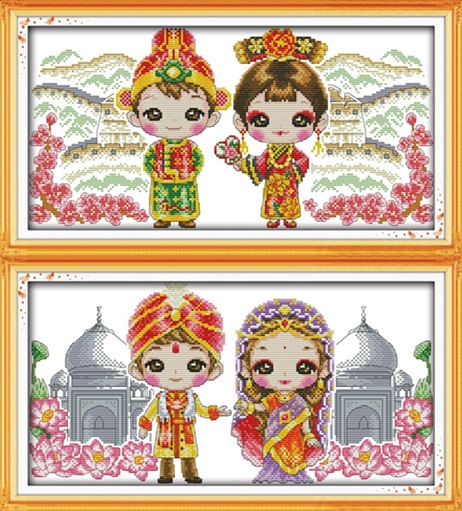Chinese,Indian baby (ไม่พิมพ์/พิมพ์ลาย)