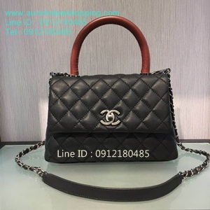 Chanal coco original leather size 23 cm งานสวยเหมือนแท้มากที่สุด 