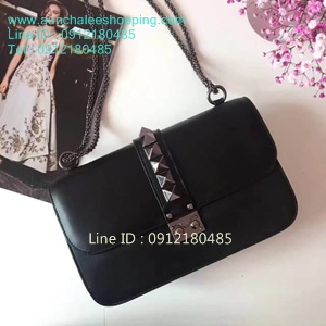 Valentino rock stud bag Top Hiend ทำจากหนังแท้ งานสวยมาก พร้อมสายสะพายโซ่