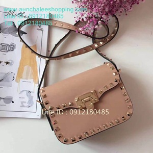 Valentino rock stud bag Top Hiend ทำจากหนังแท้ งานสวยมาก พร้อมสายสะพาย