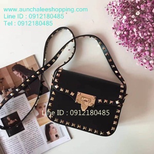 Valentino rock stud bag Top Hiend ทำจากหนังแท้ งานสวยมาก พร้อมสายสะพาย
