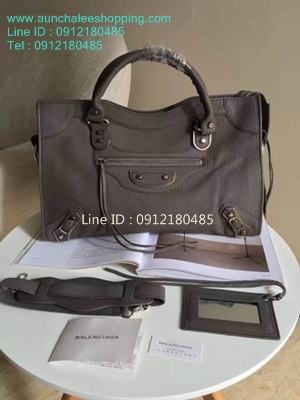 Balenciaga city size 38 cm งาน ออริจินอล งานหนังแท้ ยิ่งใช้หนังยิ่งเหมือนแท้