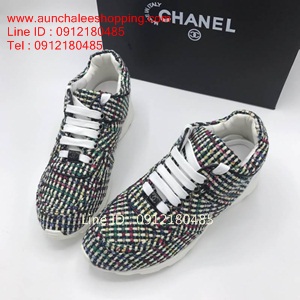 New Chanal Sneaker เกรดออริจินอล งานหนังแท้ รุ่นใหม่ล่าสุด