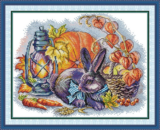 Autumn bunny (ไม่พิมพ์/พิมพ์ลาย)