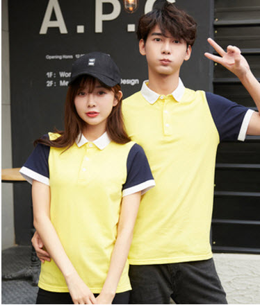 พรีออเดอร์ เสื้อคู่รัก คอโปโล ชาย หญิง มี 3 สี