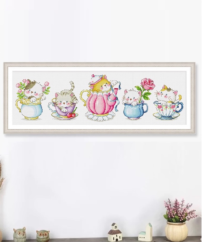 Teacup cat (พิมพ์ลาย)