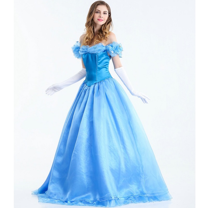 ++พร้อมส่ง++ชุดเจ้าหญิงซินเดอเรลล่า Cinderella ชุดซินเดอเรลล่า เจ้าหญิงดิสนีย์ Disney