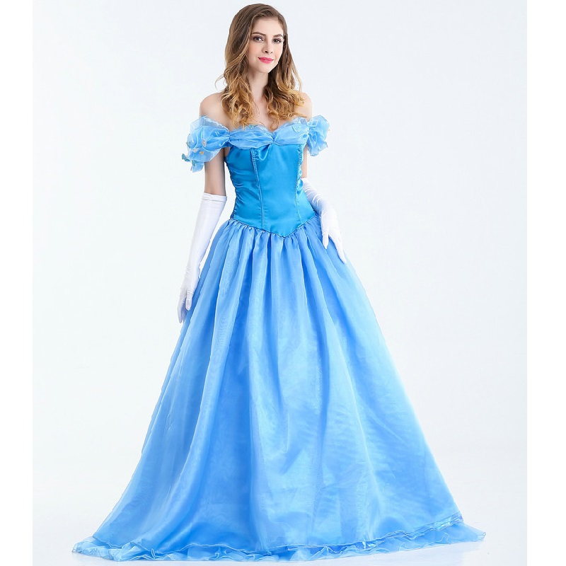 ++พร้อมส่ง++ชุดเจ้าหญิงซินเดอเรลล่า Cinderella ชุดซินเดอเรลล่า เจ้าหญิงดิสนีย์ Disney