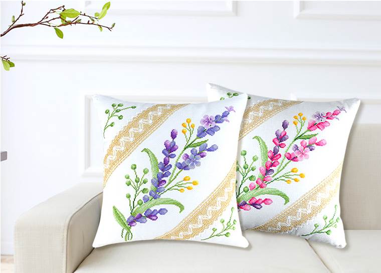 Flower Pillow (เดี่ยว/คู่)(พิมพ์ลาย)