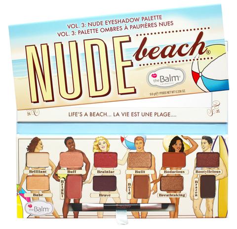 *พร้อมส่ง*The Balm Nude Beach Nude Eyeshadow Palette พาเลท 12 สีสุดฮอต โทนสีร้อนรับซัมเมอร์ของอเมริกาในช่วงนี้ โทนสีน้ำตาล ทองแดง แอบคล้าย Naked Heat ของแบรนด์ Urban Decay ที่เพิ่งออกพร้อมๆกันในช่วงนี้ เม็ดสีแน่น ให้สีชัด ติดทนนาน