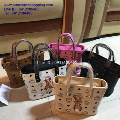Mcm bag งาน Hiend งานหนังแท้ ลายสวยคมชัด พร้อมส่งคะ