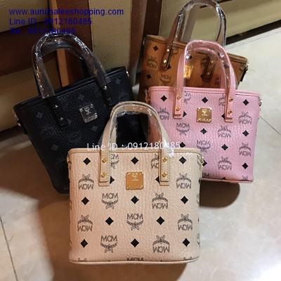 Mcm bag งาน Hiend งานหนังแท้ ลายสวยคมชัด พร้อมส่งคะ