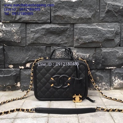 Chanal CC Filigree original leather size 21 cm งานสวยเหมือนแท้มากที่สุด 