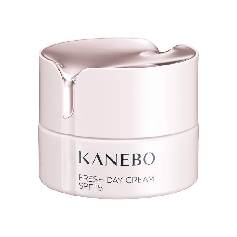KANEBO FRESH DAY CREAM SPF15 40ml. ครีมบำรุงผิว SPF15 ในตอนเช้าที่มอบความสดชื่นด้วยกลิ่นและเนื้อสัมผัส ปกป้องผิวจากความแห้งกร้านในระหว่างวัน ซึ่งเกิดจากสภาวะภายนอก เช่น รังสียูวี หรือ อากาศแห้ง ให้ความชุ่มชื้นกับผิว และช่วยให้ผิวมีความยืดหยุ่น