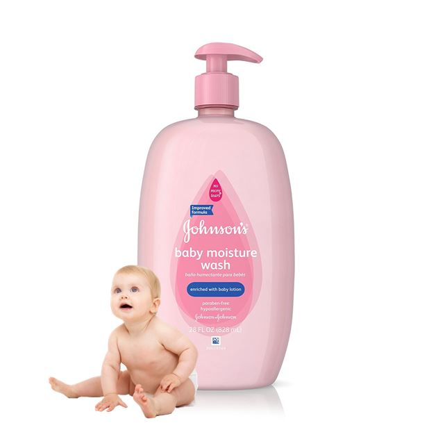 Johnson's Baby Moisture Wash 828ml. (28 Fl OZ.) ครีมอาบน้ำเด็กสูตรออริจินัล ช่วยทำความสะอาดผิวได้อย่างหมดจด พร้อมทั้งบำรุงเหมือนทาโลชั่นในขั้นตอนเดียว ด้วยมอยเจอร์ไรเซอร์เข้มข้น ช่วยบำรุงผิวให้นุ่มชุ่มชื่น ลดอาการคัน แห้งแตก จากอากาศที่แห