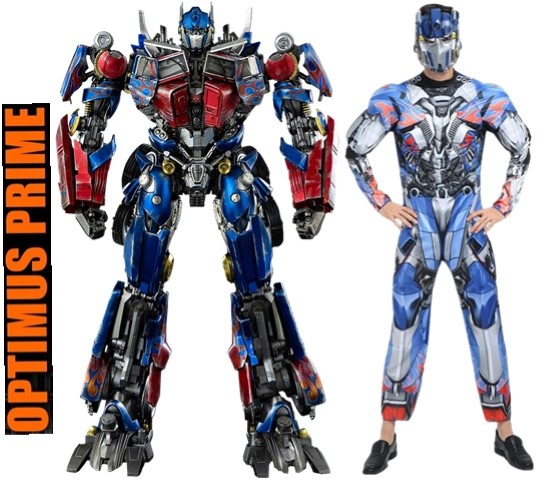 ++พร้อมส่ง++ชุดออพติมัสไพร์มจากทรานฟอร์เมอร์ใส่เกราะเต็มเซ็ท ชุด+หน้ากาก optimus prime ชุดหุ่นยนต์ หนังดัง Transformer ชุดหุ่นยนต์ 